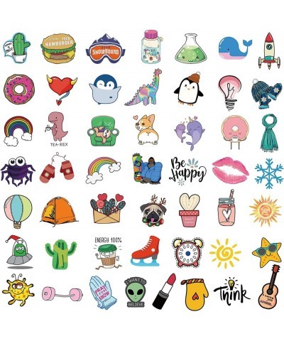 Stickers for Water Bottles 100 Pcs Waterproof Fun Vinyl Aesthetic Stickers Computer Laptop Skateboard Stickers for Kids Teens...