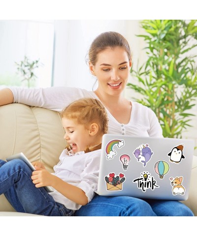 Stickers for Water Bottles 100 Pcs Waterproof Fun Vinyl Aesthetic Stickers Computer Laptop Skateboard Stickers for Kids Teens...