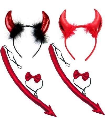 Halloween Devil Headband Horn Costume Set for Halloween Animal Creature Costume Accessory Kit $15.91 Kids' Costumes