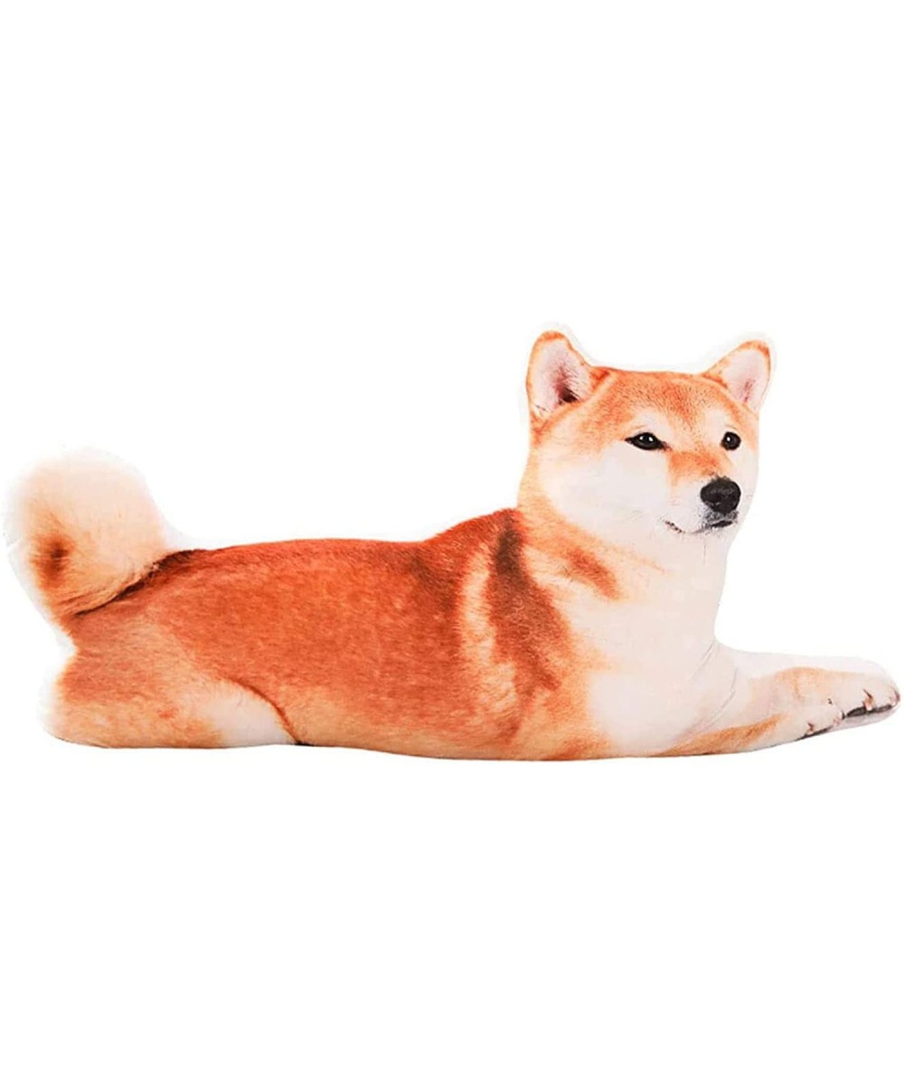 3D Shiba Inu Dog Shape Throw Pillow Animal Pillow Cushion $57.44 Kids' Plush Toy Pillows