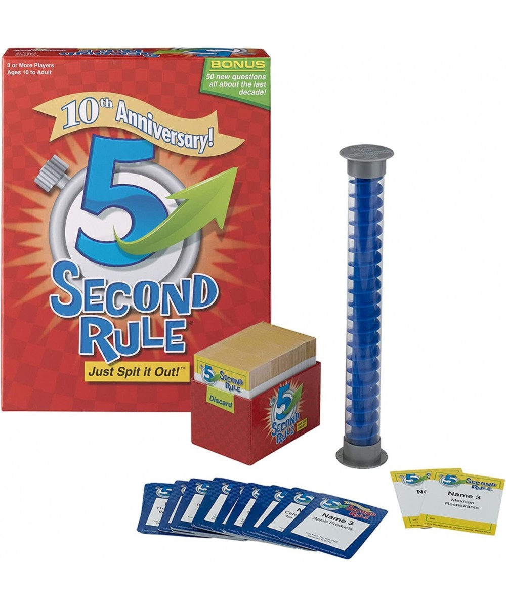 5 Second Rule 10th Anniversary $33.63 Board Games