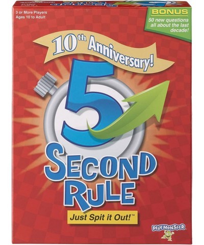 5 Second Rule 10th Anniversary $33.63 Board Games