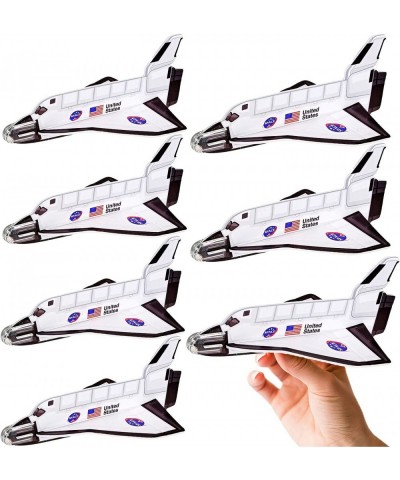 Space Shuttle Gliders Set of 24 Flying Toys for Boys and Girls Made of Foam Material Outdoor Toys for Children Outer Space Pa...