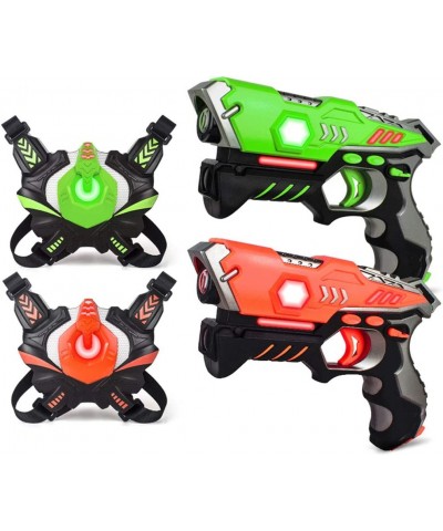 Laser Tag for Boys Age 8-12 Lazer Tag Game Toy Set with Gun and Vest Infrared Battle Mega Pack Set of 2 Indoor and Outdoor Gr...