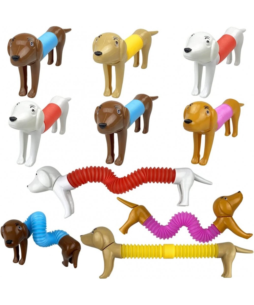 6 Pack Mini Dog Pop Tubes Sensory Toys for Kids Boys Girls Toddlers Christmas Stocking Stuffers Gifts $19.11 Fidget Toys