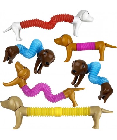 6 Pack Mini Dog Pop Tubes Sensory Toys for Kids Boys Girls Toddlers Christmas Stocking Stuffers Gifts $19.11 Fidget Toys