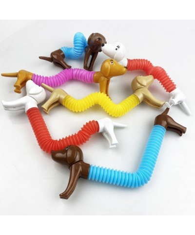 6 Pack Mini Dog Pop Tubes Sensory Toys for Kids Boys Girls Toddlers Christmas Stocking Stuffers Gifts $19.11 Fidget Toys