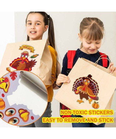 50 Sheets Thanksgiving Stickers Make Your Own Turkey Sticker Sheets Thanksgiving Crafts for Kids Home Classroom Party Favor S...