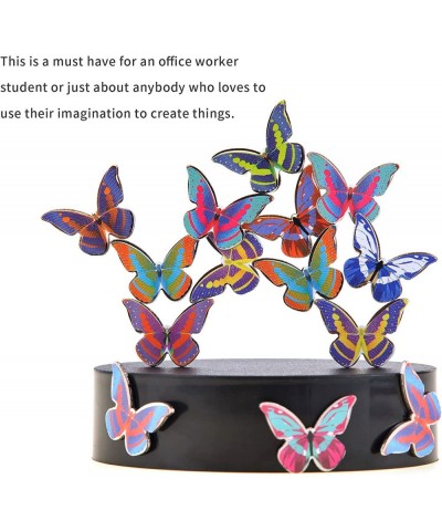 Toy Magnetic Desktop Sculpture (Butterflies) | Mini Magnetic Art Decoration for Desktop | Fun Stress Relief Office Gift $23.4...