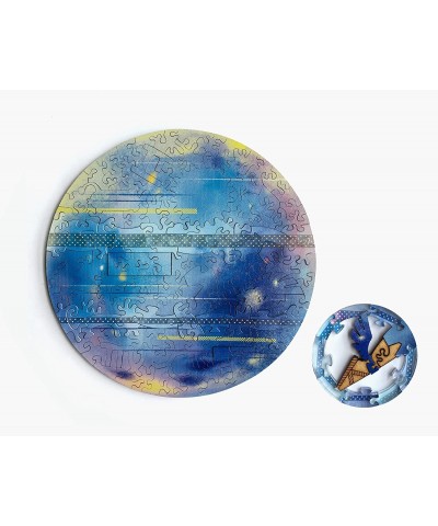 Wooden Jigsaw Puzzles for Adults - Unique Laser Cut Wood Puzzles Mercury Galaxy Puzzle Great as Gifts and Family Games - 6.3i...