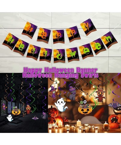 Serves 20 Guests for Kids Halloween Party Supplies Cute Halloween Plates for Kids Included 7' 9' Plates Cups Happy Halloween ...