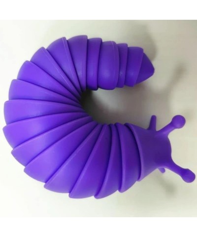 Slug Animal Fidget Toy Jumbo - 7.5" Anti-Stress Articulating Stim Toy for Autistic Children FlexibleSensory Toy for Kids Reli...