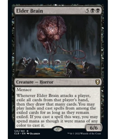 Magic: the Gathering - Elder Brain (125) - Battle for Baldur's Gate $11.50 Trading Cards & Accessories