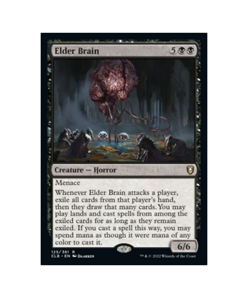 Magic: the Gathering - Elder Brain (125) - Battle for Baldur's Gate $11.50 Trading Cards & Accessories