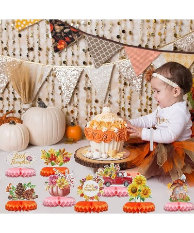 Little Pumpkin Baby Shower Decorations Our Little Pumpkin Is Turning One Birthday Decorations Honeycomb Baby Shower Decoratio...