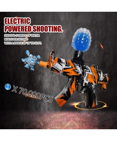 Gel Ball Blaster Electric Splatter Ball Blaster Automatic with 70000 Water Beads Splat Ball Blaster MP-5 Toys for Outdoor Act...