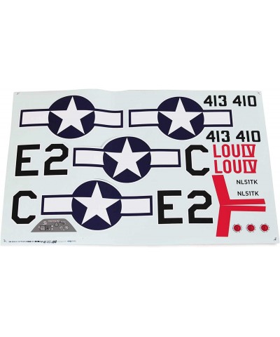 Decal Sheet P-51D 1.5m Mustang EFL01270 Decals Trim Pilots Scale Accys $39.30 Remote & App Controlled Vehicles