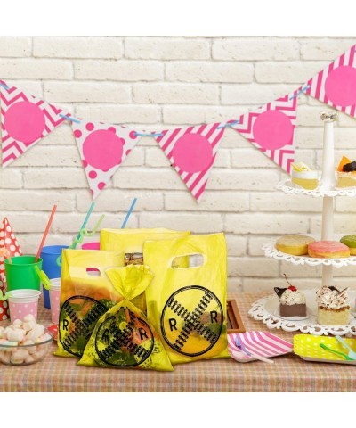 50 Pieces Railroad Treat Bags Train Treat Bags Plastic Candy Bags Party Favor Bags for Train or Railroad Themed Party Supplie...