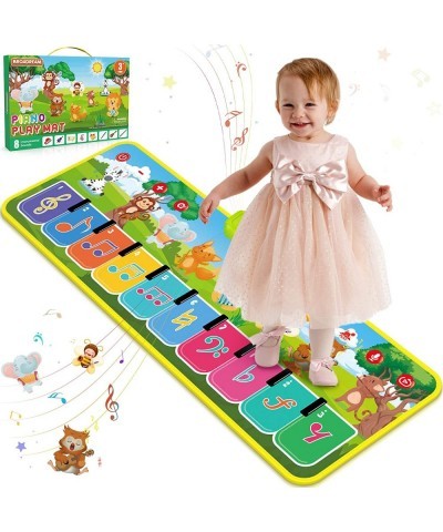 Stocking Stuffers Piano Music Mat Toys for Girls and Boys Kid Toys with 8 Animal Cartoons 8 Musical Instrument Sounds Christm...