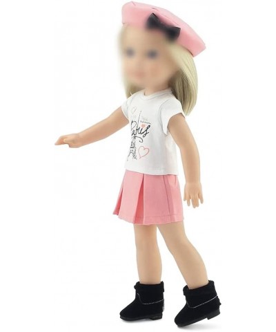 14 Inch Doll Clothes Clothing Accessories | 5 PC Parisian 14" Doll Skirt Gift Set Outfit Including Boots Accessory! | Gift Bo...