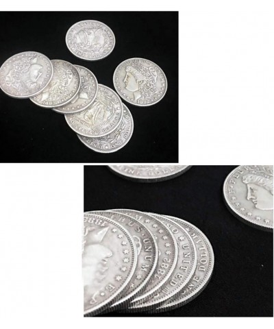 Enjoyer Copper Morgan Dollar Magic Tricks Coin Magic Gimmick Stage Close Up Appearing/Disappearing Magician Props 5 Pcs/Lot $...