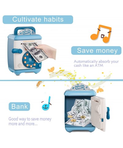 Electronic Piggy Bank Cash Coin ATM Money Password Box - Best Gifts for Girls/Boys/Kids (Blue) $34.01 Kids' Money Banks