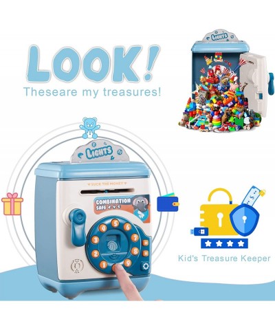 Electronic Piggy Bank Cash Coin ATM Money Password Box - Best Gifts for Girls/Boys/Kids (Blue) $34.01 Kids' Money Banks