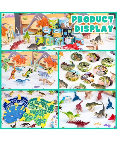 85 Dinosaur Birthday Party Favors Dino goodie Bags Stuffers for Dinosaur Birthday Party Supplies include 10 Gift Boxes 10 Puz...