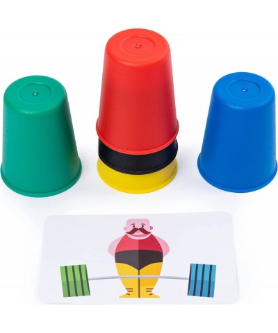 Quick Cups Match ‘n’ Stack Cup Stacking Family Board Game Summer Toy Funny Gift for Adults and Kids Ages 6 and up $45.55 Stac...