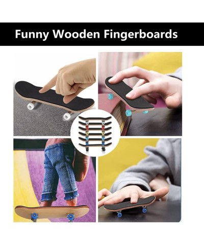 Complete Fingerboard 5 Layered Maple Wood Professional Mini Fingerboards Toy Wooden Fingerboard with Upgraded Components Redu...