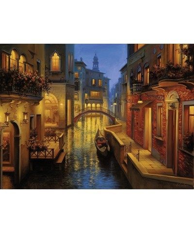 Waters of Venice 1500 Piece Jigsaw Puzzle for Adults – Softclick Technology Means Pieces Fit Together Perfectly $59.53 Jigsaw...