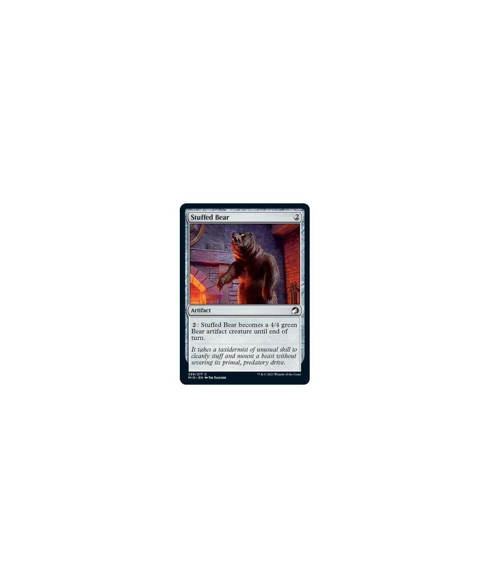 Magic: The Gathering - Stuffed Bear - Innistrad: Midnight Hunt $10.04 Stuffed Animals & Teddy Bears