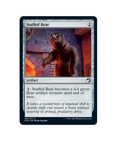 Magic: The Gathering - Stuffed Bear - Innistrad: Midnight Hunt $10.04 Stuffed Animals & Teddy Bears