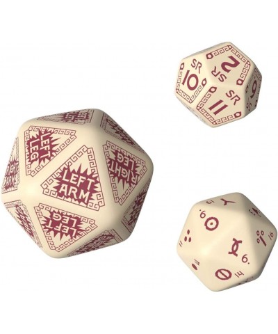 Q-Workshop RQU87 RuneQuest Beige/Burgundy Dice Set (7) $43.04 Game Accessories