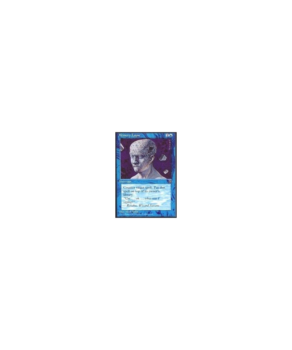 Magic: the Gathering - Memory Lapse (2) - Homelands $10.52 Card Games