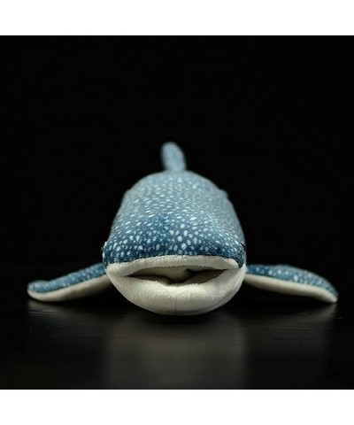 Great Whale Shark Plush - Lifelike 20.5" Blue Texture Whale Shark Stuffed Animal Toys Soft Ocean Sharks Plush Toy Gift Collec...