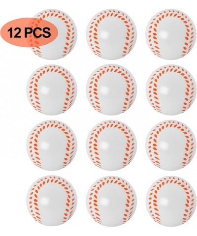 Baseball Party Favors Mini Foam Sport Balls 12 Pcs Baseball Stress Balls Prefect for Adults Kids Anxiety Relieve Pressure Squ...