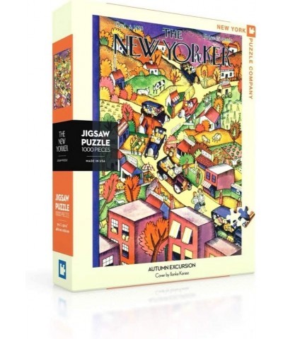 New Yorker Autumn Excursion - 1000 Piece Jigsaw Puzzle $43.34 Jigsaw Puzzles