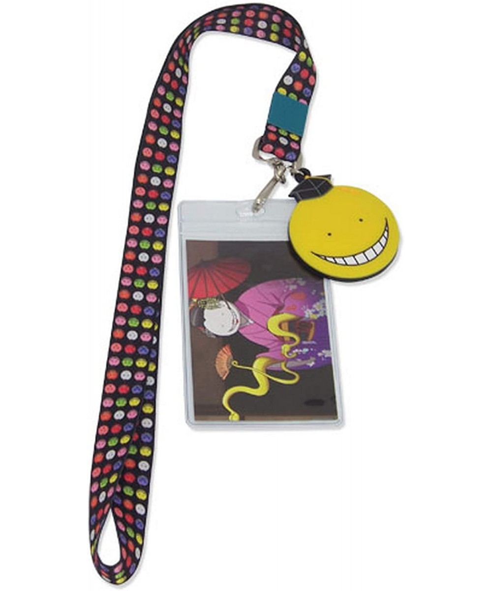 Assassination Classroom - Koro Sensei Plush Faces Lanyard $31.60 Plush Figure Toys