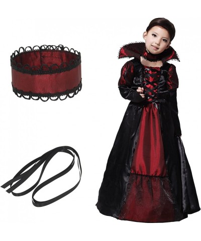 Vampire Costume for Girls Kids Halloween Costumes Role Playing Dress Up Party Cosplay Clothing $39.23 Kids' Costumes