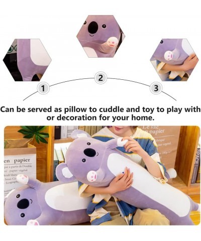 1pcs Koala Plush Pillow 27. 5 inch Stuffed Koala Pillow Soft Plush Long Throw Pillow Animal Plush Pillow Toy $49.39 Kids' Plu...