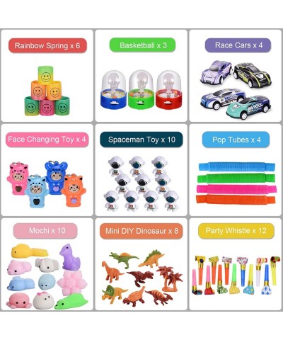 Kids Party Favors 100 Pcs Goodie Bag Stuffers Fillers Teacher Treasure Box Students Classroom Reward Prizes Pinata Stuffers F...