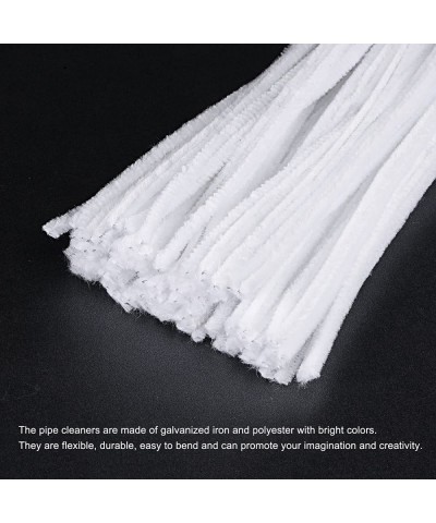 Pipe Cleaners Chenille Stems 30cm/12 Inch for DIY Art Creative Crafts Decorations White Pack of 200 $21.70 Kids' Drawing & Wr...