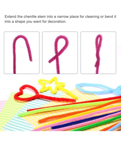 Pipe Cleaners Chenille Stems 30cm/12 Inch for DIY Art Creative Crafts Decorations White Pack of 200 $21.70 Kids' Drawing & Wr...