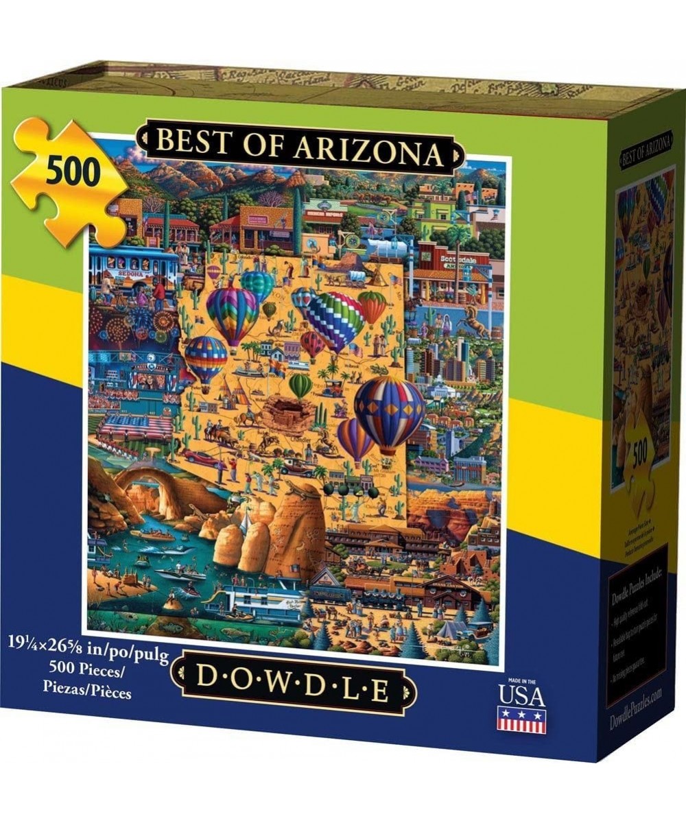 Dowdle Jigsaw Puzzle - Best of Arizona - 500 Piece $42.09 Jigsaw Puzzles