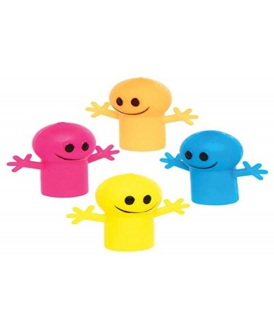 AT763 Happy Face Finger Puppets - Pack of 12 Story Telling for Kids Hand Theatres and Playtime $15.50 Finger Puppets