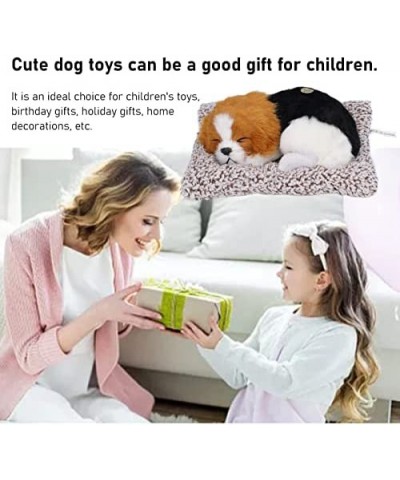 Sleeping Dog Adorable Sleeping Puppy Children Toys Decorations Gifts Plush Interactive Toys(Migru) $21.00 Plush Figure Toys