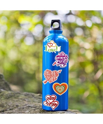 Valentine's Day Stickers for Water Bottles Big 50 Pack Cute Stickers for Kids Teens Girls Adults Perfect for Waterbottle Lapt...