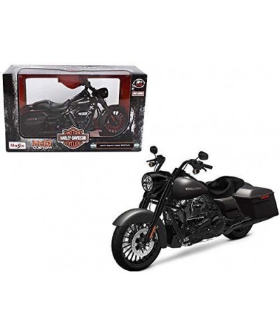 2017 Harley Davidson King Road Special Black Motorcycle Model 1/12 32336 Toy $29.97 Play Figure Vehicles