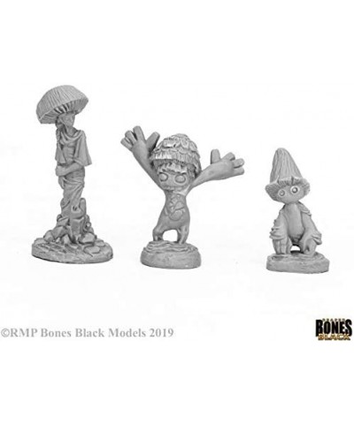 Miniatures Fungoids (3) 44056 Bones Black Unpainted Plastic RPG Figure $22.58 Miniature Novelty Toys